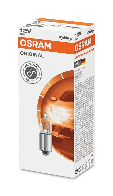 Osram MINIWATT BA9s 12V 5W 64111