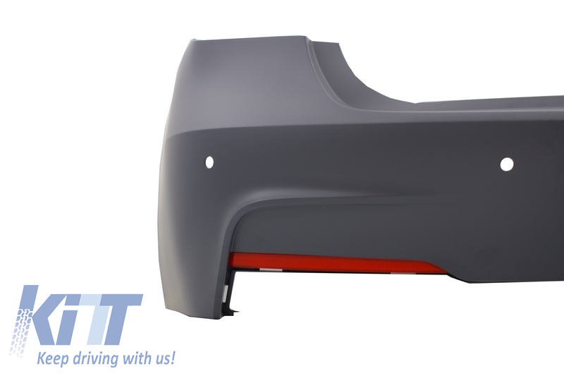 Paraurti posteriore con diffusore d'aria Valance doppia uscita 3'er F30 (20