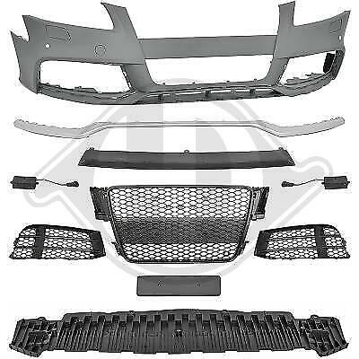 Paraurti anteriore TUNING A5 8T 07-11 look RS5 per sensori per lavafari