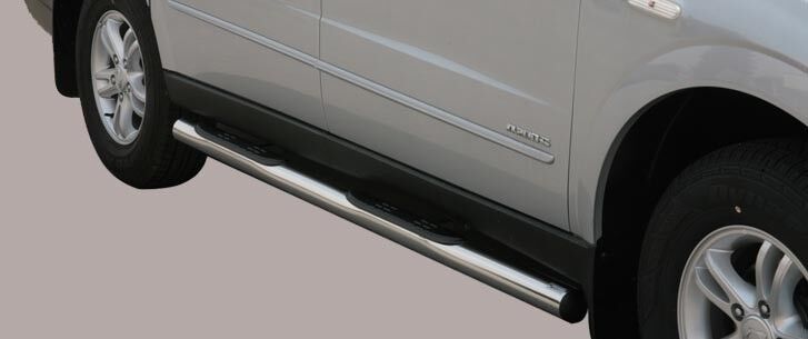 Coppia pradellini gradini Grand Pedana Ø 76 inox ACTYON SPORT 2007->12