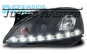 Fari Anteriori Dayline DRL Luci Diurne Corsa C 00->06 Neri Omologati CE87