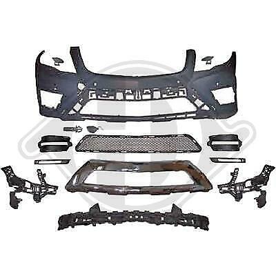 Paraurti anteriore TUNING GLK X204 12-15 look AMG per sens per lavaf