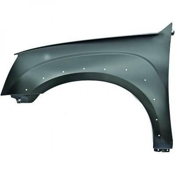 Parafango sinistro D-MAX 07-09 senza foro freccia con fori passaruota