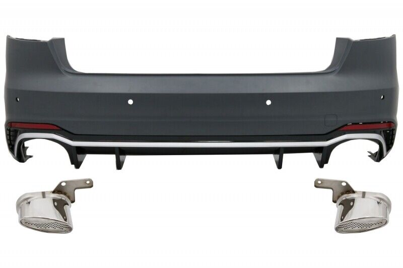 Paraurti posteriore adatto per A4 B9 8W (2016-2018) Berlina RS4 Design