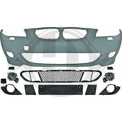 Paraurti anteriore Tuning Serie 5 E60-61 (2003-2010) Per SRA No PDC Con Faretti
