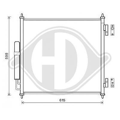 Condensatore Range IV 3 0/3 0D/4 4TD/5 0 LR035791 595x575