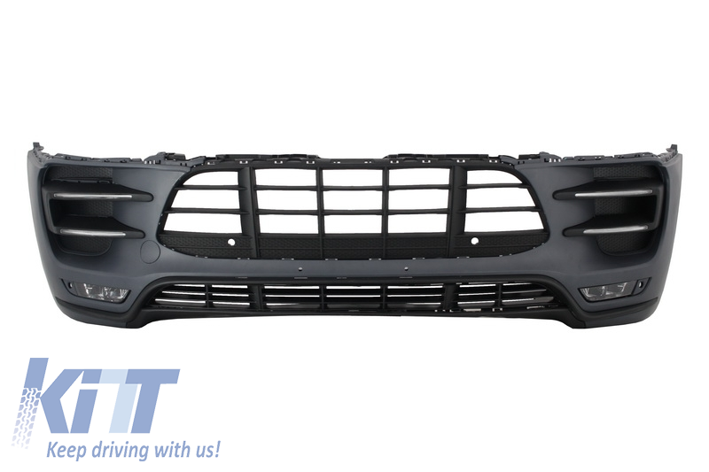 Paraurti anteriore TUNING Macan gts 2014 > 07.2018 Turbo design + DRL