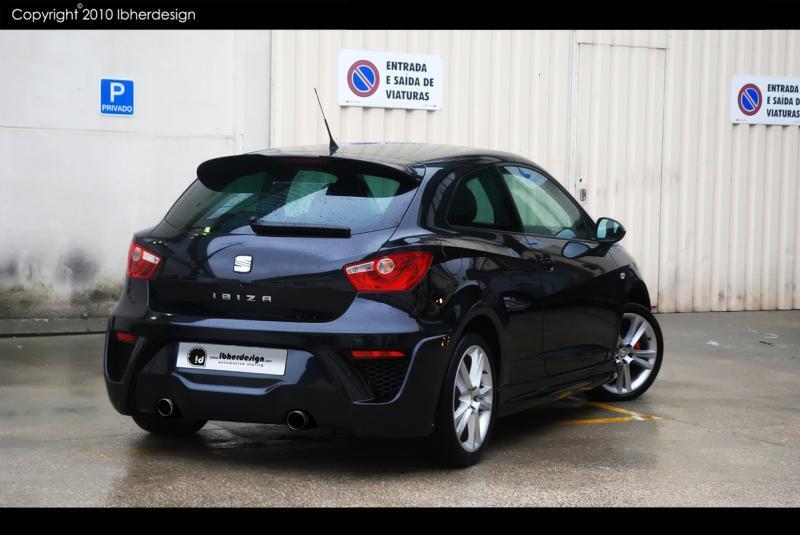 Paraurti posteriore tuning ibherdesgn CORVO IBIZA 6J 3 porte 'SC' 2009->