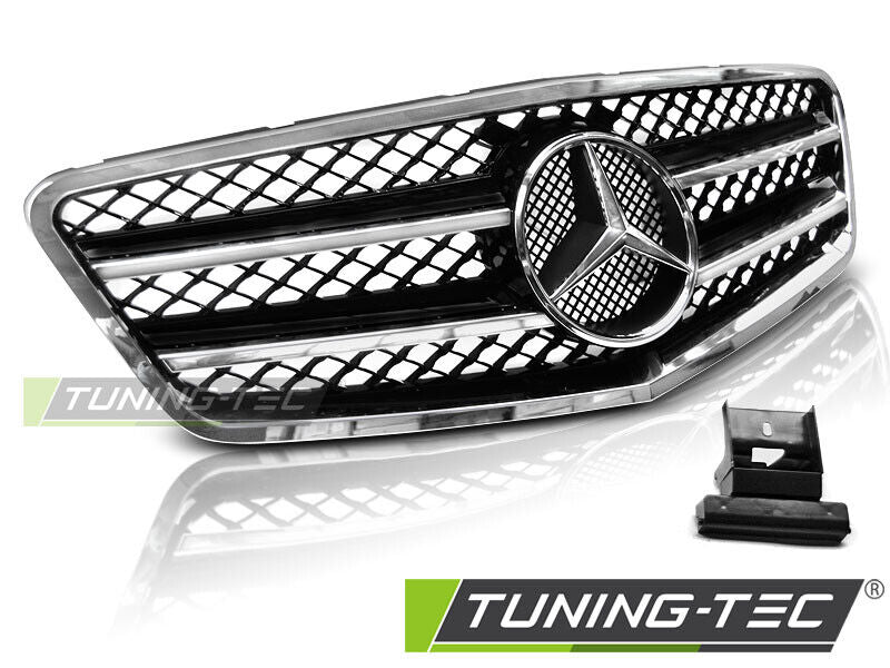 GRIGLIA calandra anteriore W212 2009-2013 AMG STYLE NERO CROMATO FREGI