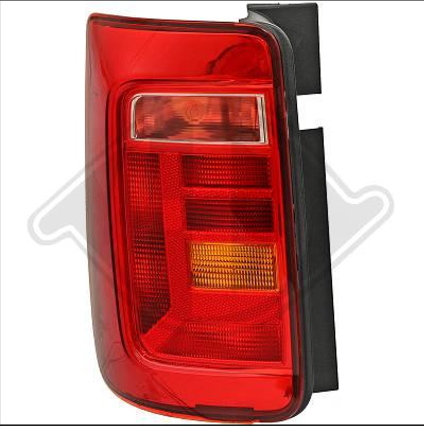 Faro posteriore sx CADDY 2015   2020 2 porte battenti rosso 2K1945095Q