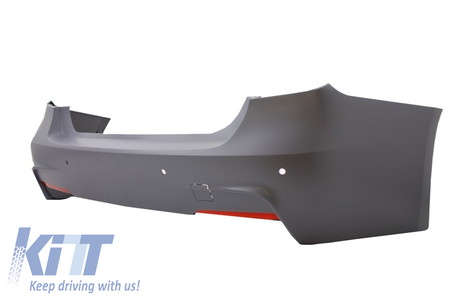 Paraurti posteriore con diffusore d'aria Valance doppia uscita 3'er F30 (20