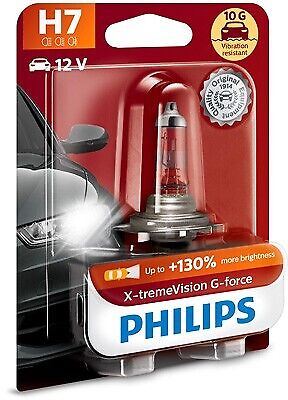 Phlips H7 X-tremeVision G-force 12V55W PX26d B1 &