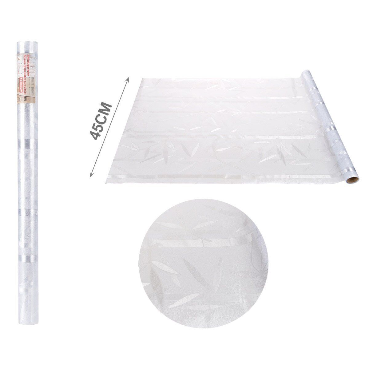 Pellicola per Vetri Finestre Autoadesiva Opaca 45x200 cm - Privacy Ufficio