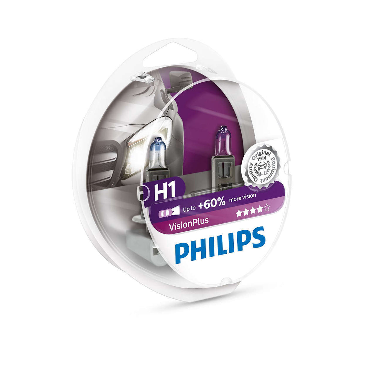 Philips H1 VisionPlus 12V55W P14,5s S2
