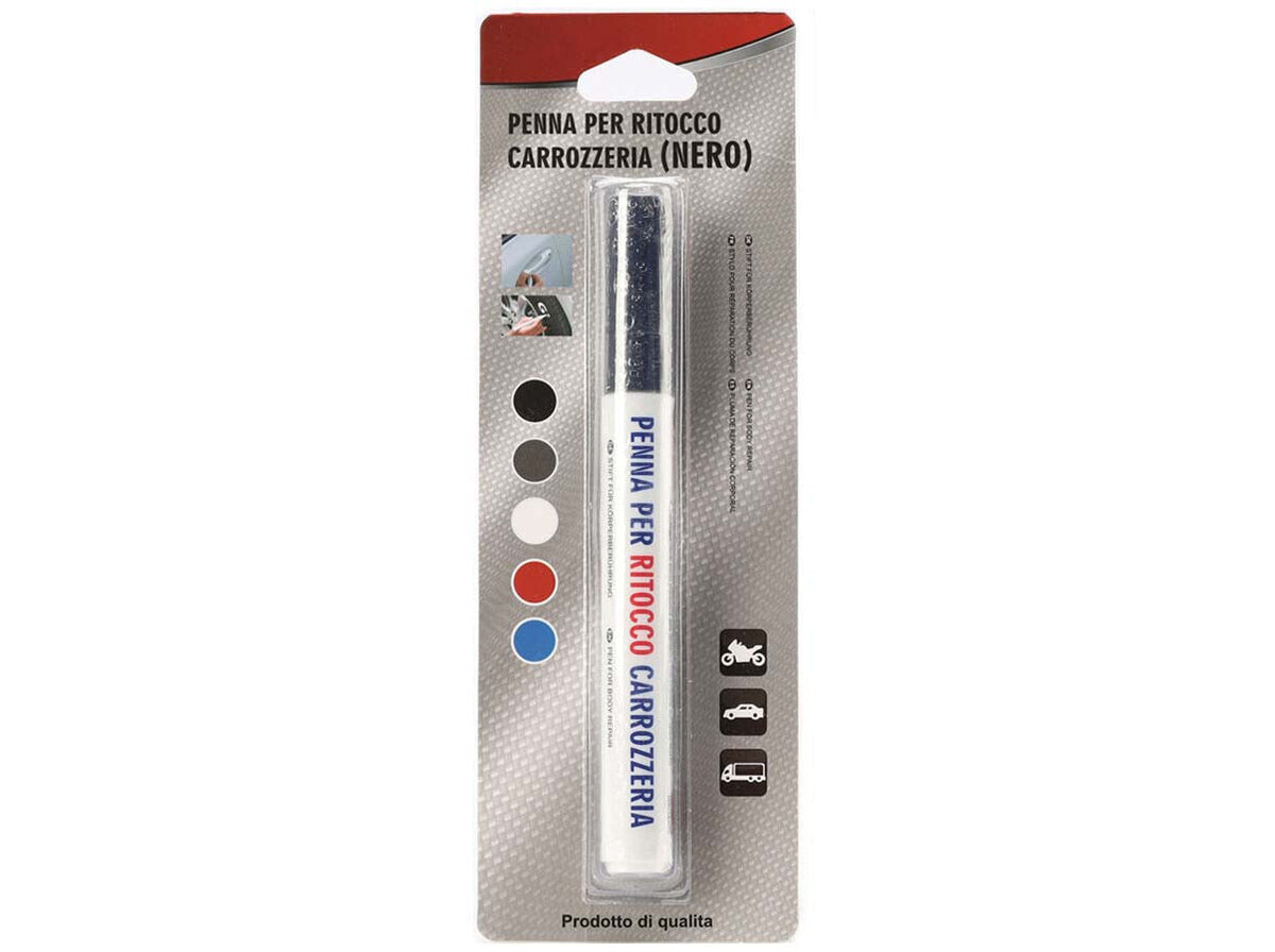 Penna Ritocco Carrozzeria Nero Cancella Graffi Leggeri Pennarello riparatore