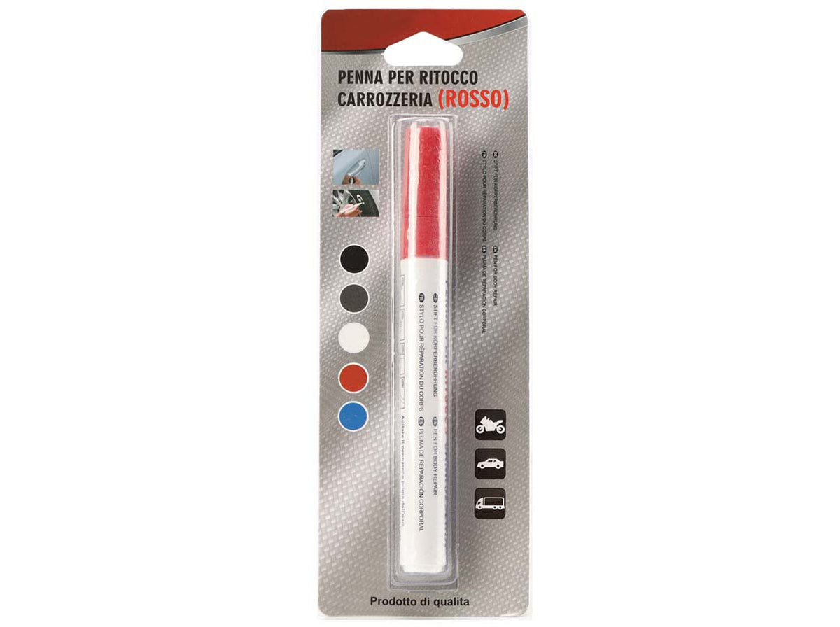 Penna Ritocco Carrozzeria Rosso Cancella Graffi Leggeri <ul> <li>Penna