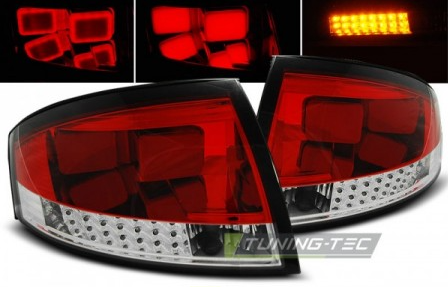 Coppia Fari fanali Posteriori Tuning TT 8N 1999-2006 Rosso LED