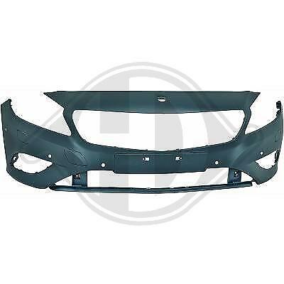 Paraurti anteriore Classe A W176 12- 7. 16 verniciabile per sensori parcheggio