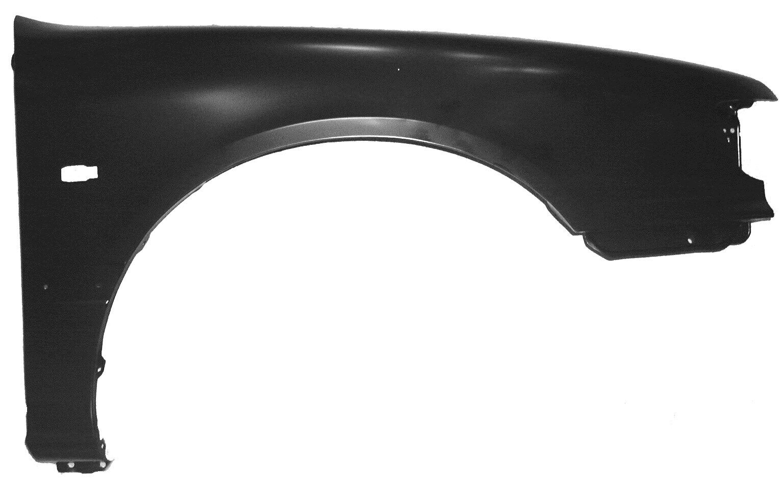 Parafango destro  MAXIMA QX 95-00 con foro freccia