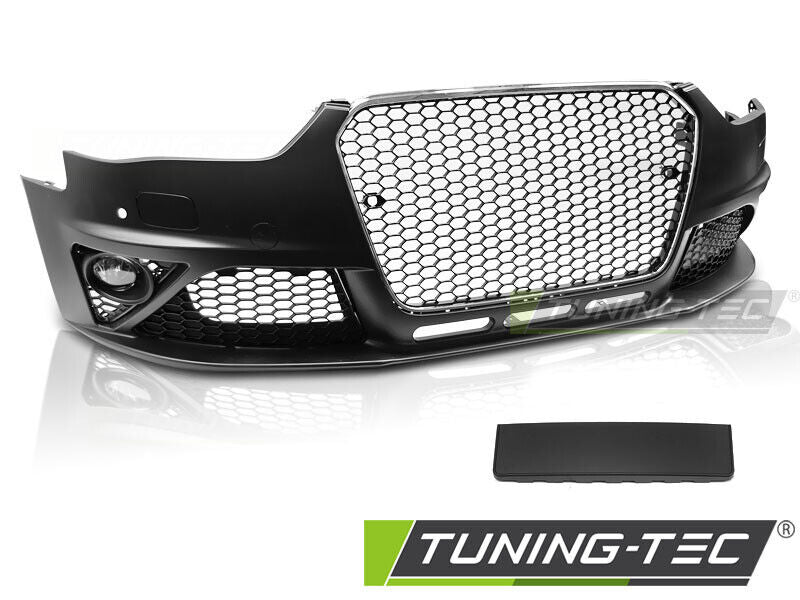 Paraurti tuning anterioreSPORT CHROME BLACK PDC fits AUDI A4 B8 12-15