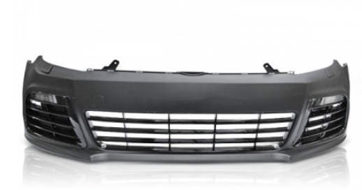 PARAURTI ANTERIORE TUNING GOLF 6 R20 STYLE CON FORI LAVAFARI NO FORI PDC