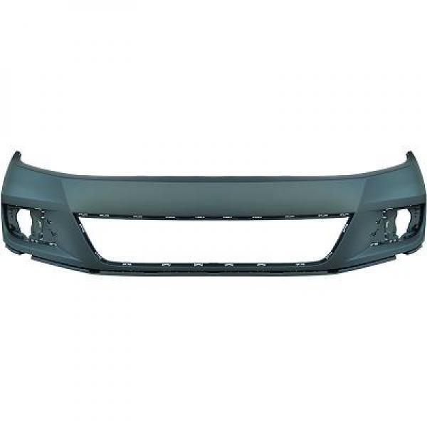 Paraurti anteriore TIGUAN 11- verniciabile no sensori no lavafari