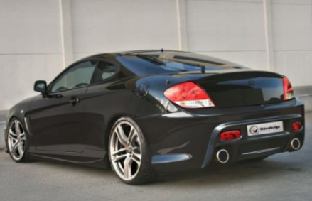 Paraurti Posterior IBHERDESIGN OUTLAW Coupè GK 02 > 07 VETRORESIN TUNING