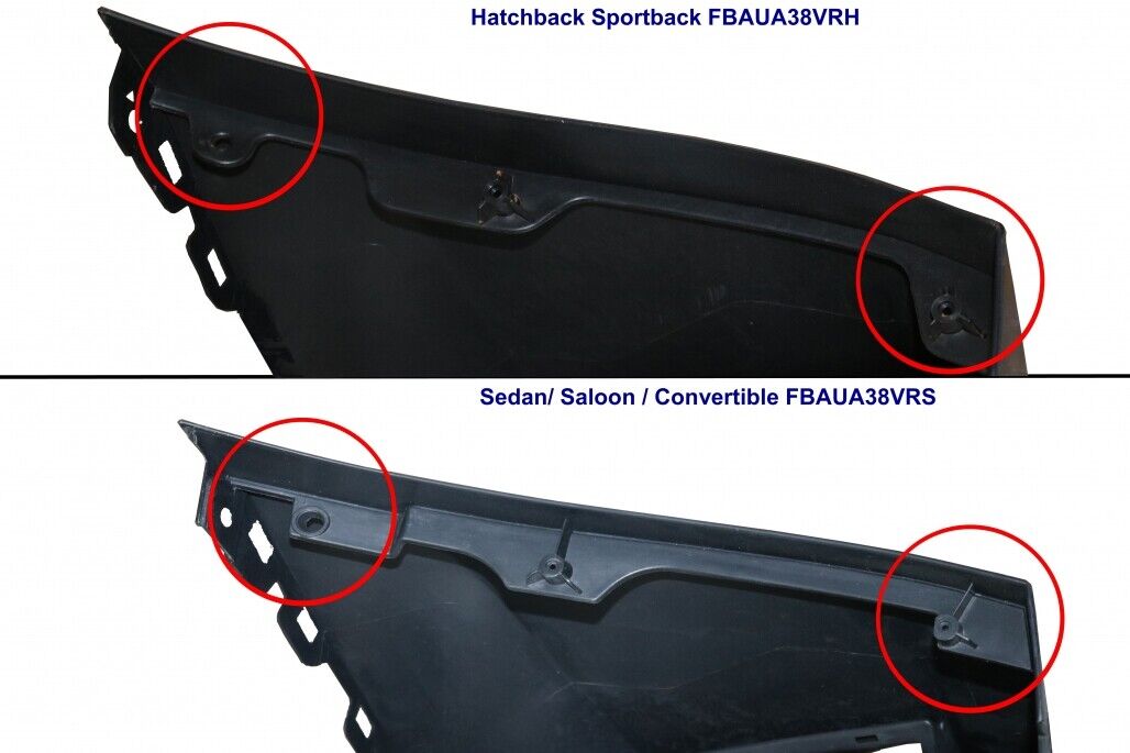 Paraurti anteriore Tuning A3 8V (2012-2017) RS design