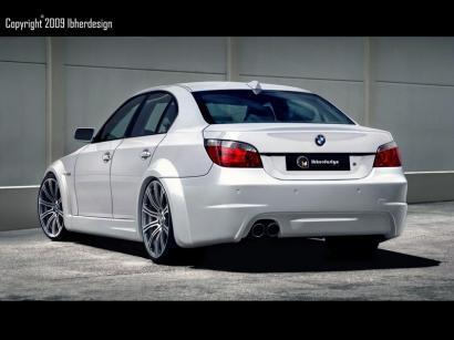 Coppia allargamenti parafanghi posteriori KAIET 'ALLARGATO' SERIE 5 E60 2003