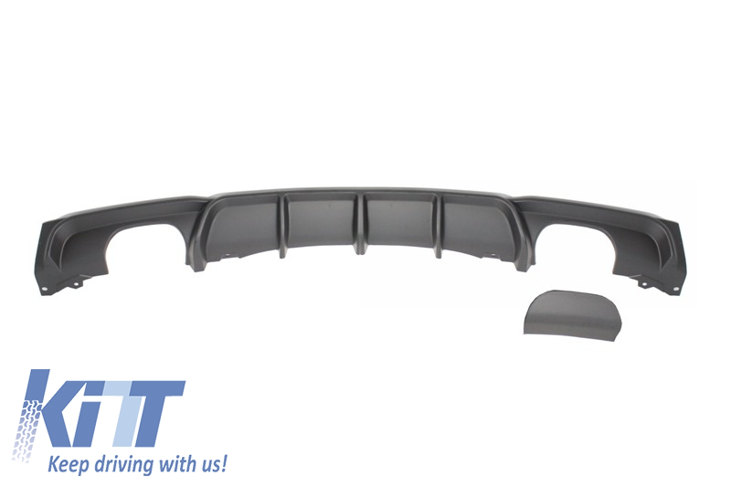 Paraurti posteriore Spoiler Valance diffusore singola / doppia uscita