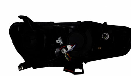 Coppia Fari Fanali TUNING LED DRL LANCER X LTI EVO Freccia Dinamica