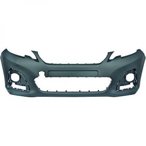 Paraurti anteriore 108 2014- verniciabile no sensori parcheggio