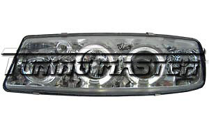 Coppia Fari Fanali Anteriori Calibra 89-97 con anelli Angel Eyes