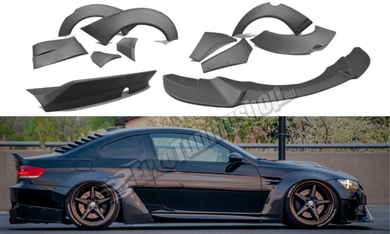 Kit Bodykit Tuning Allargamenti WIDE BODY M3 E92