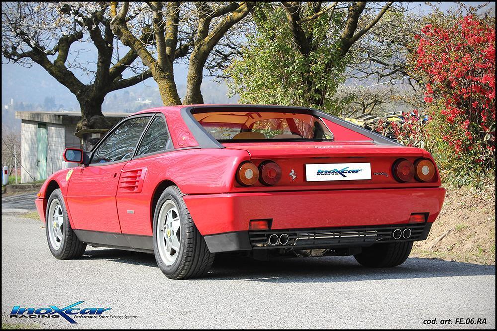 MONDIAL T 3.4 (300cv) 1989– Posteriore silenziato con uscita 2 x diam.