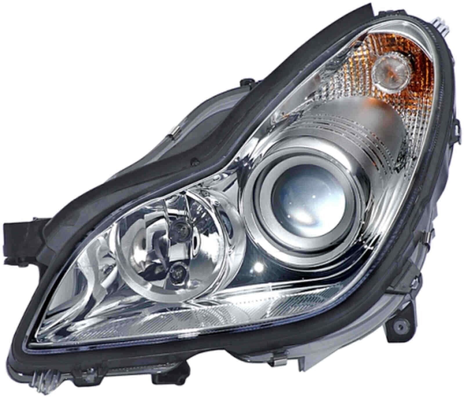 Faro anteriore bixenon sx CLS W219 04-10 HELLA D2S H7 freccia curva 219