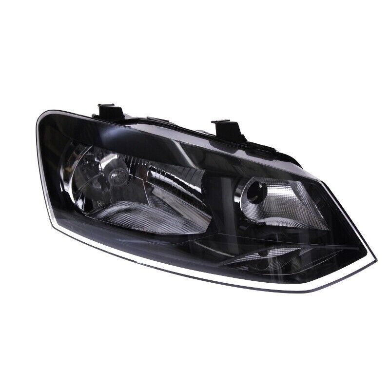 Faro fanale anteriore Destro POLO 6R 2009 -2014 TYC lampada H4 senza motor. reg.