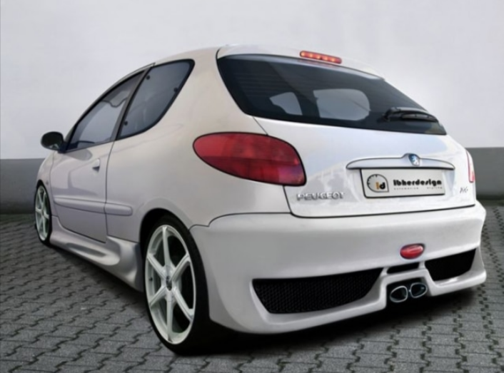 Paraurti Posteriore Tuning 'MAXSTYLE' 206 3/5 porte 1998->