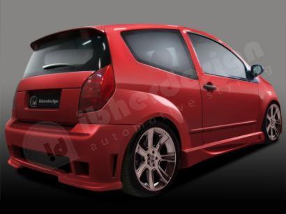 Paraurti posteriore Apache C2 VTS/VTR 03-08 Tuning Vetroresina