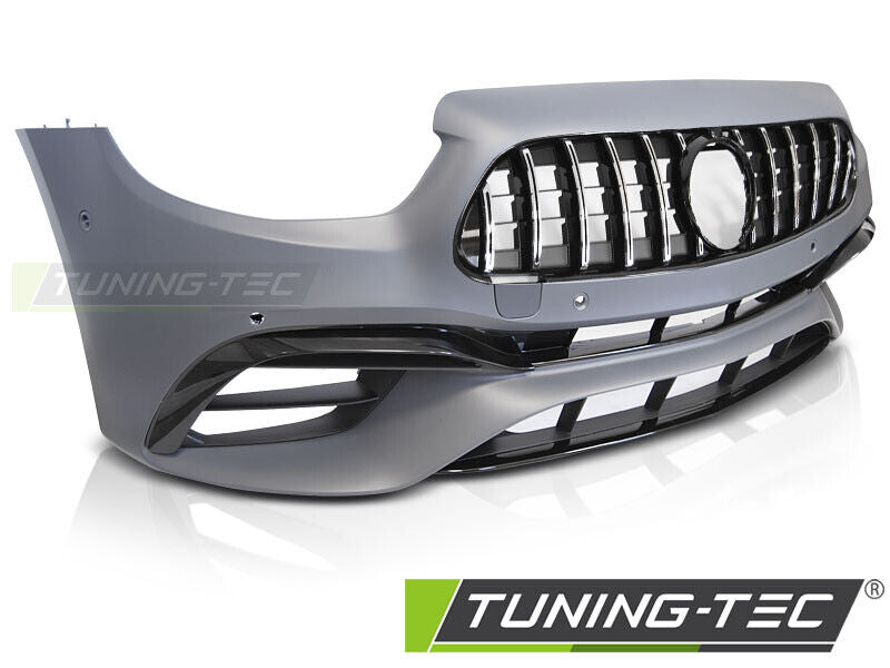 PARAURTI ANTERIORE SPORT PDC CROMATO per MERCEDES W213 20-23