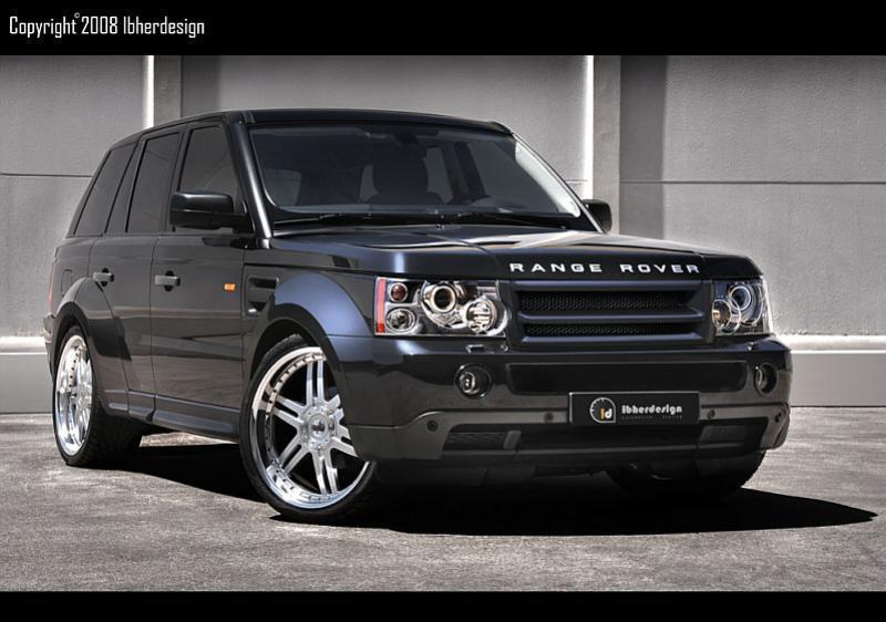 Parafanghi allargati anteriori LAND RANGE SPORT