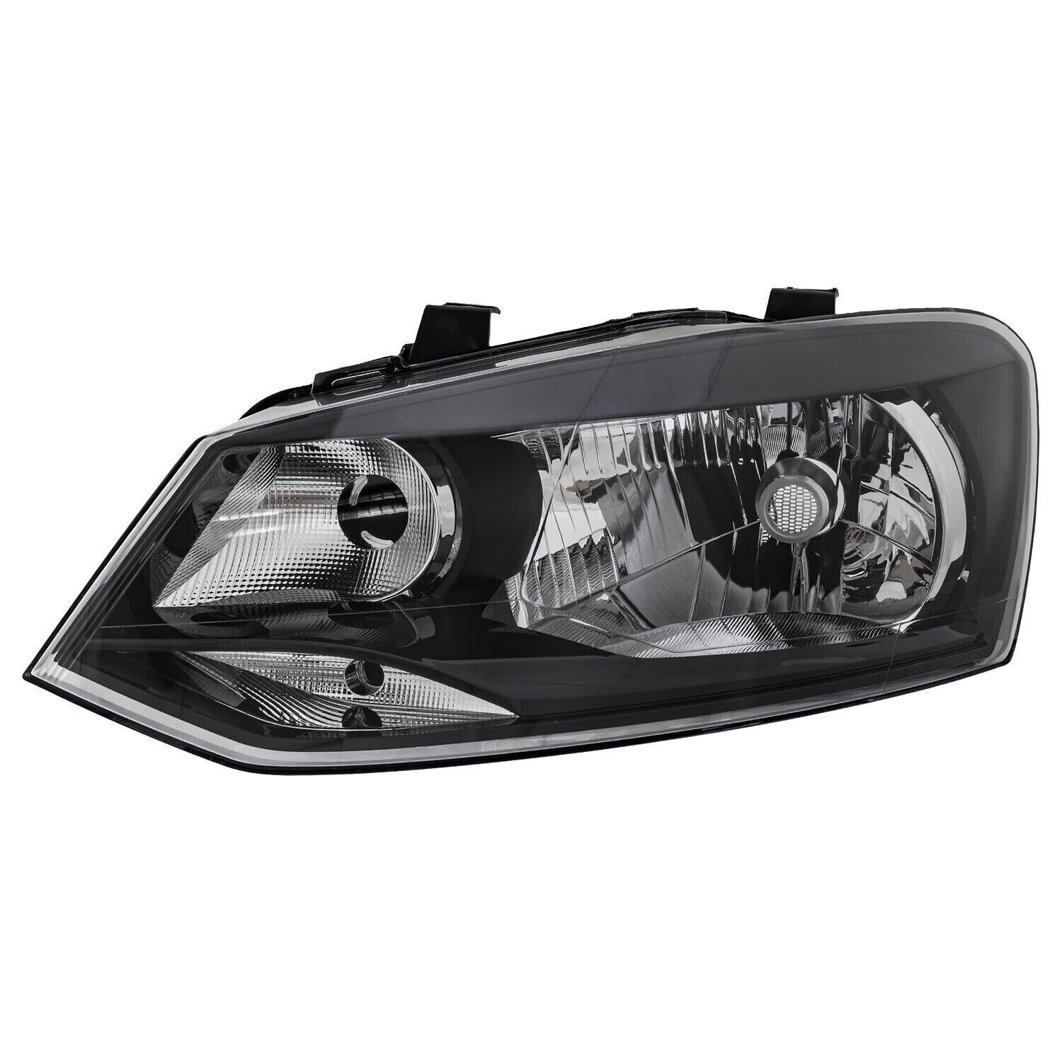 Faro anteriore sx POLO 09-14 TYC lampada H4 motorino di regolazione non incluso