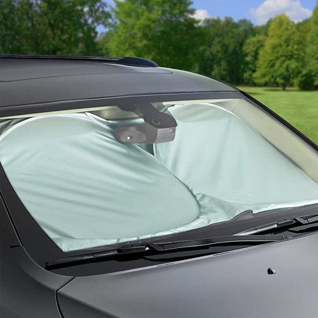 Parasole Parabrezza Interno Auto 142X67cm Pieghevole <ul><li>Un per di
