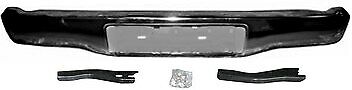 Paraurti posteriore HILUX 05-11 nero con supporto