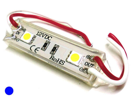Modulo Mattone LED 2 SMD 5050 Colore Blue 12V Impermeabile Per Insegna