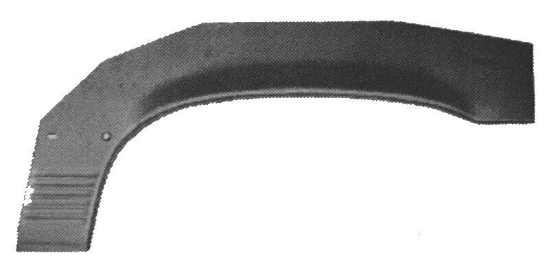 Passaruota arco parafango lamierato posteriore sinistro SLC W107 74-89