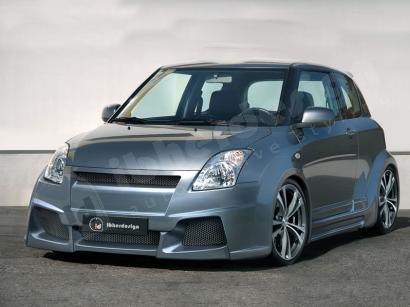 Coppia allargamenti parafanghi anteriori 'KARANG' ALLARGATO SWIFT II 3 po