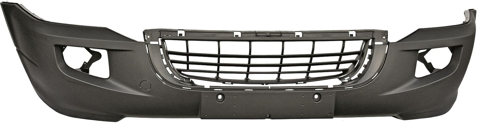 Paraurti anteriore CRAFTER 06-08.11 nero per no sensori 2E0 807 103S