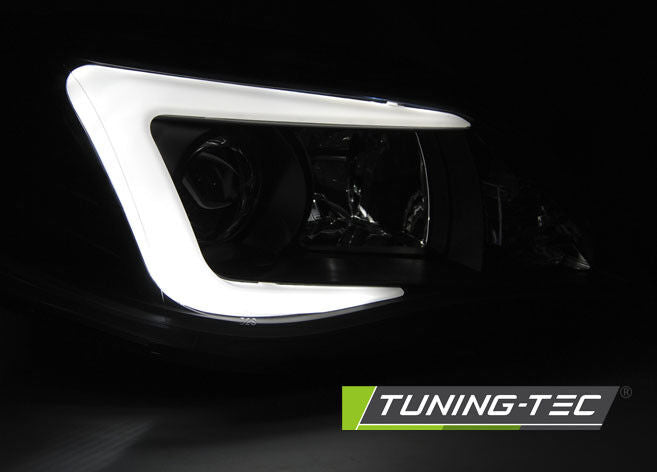 Coppia Fari Fanali Anteriori Tuning IMPREZA III GH 07-12 TUBE HID SOLO XENON