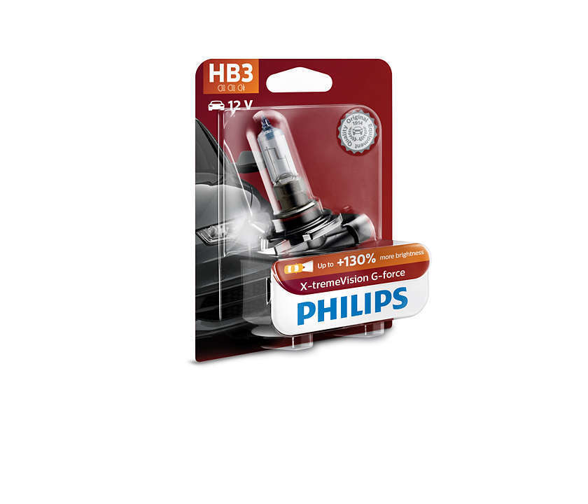 Phlips HB3 X-tremeVision G-force 12V60W P20d B1 &